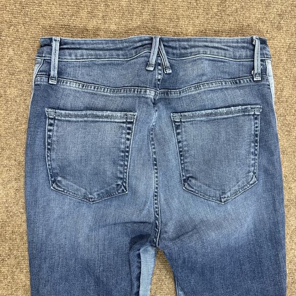 Good American Good Waist Women's Jeans Size 6/28 Blue Stone Wash Denim - Picture 8 of 11